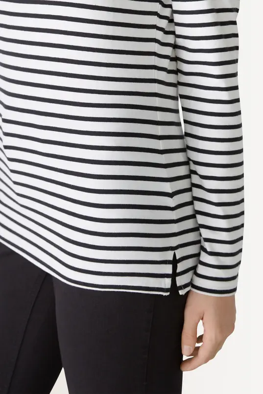 Gestreept longsleeve shirt Sumiko OUI