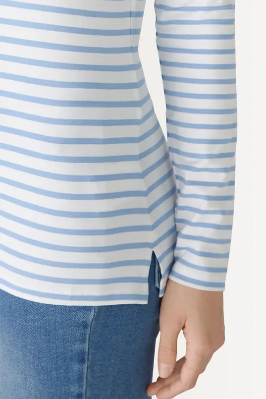 Gestreept longsleeve shirt Sumiko OUI