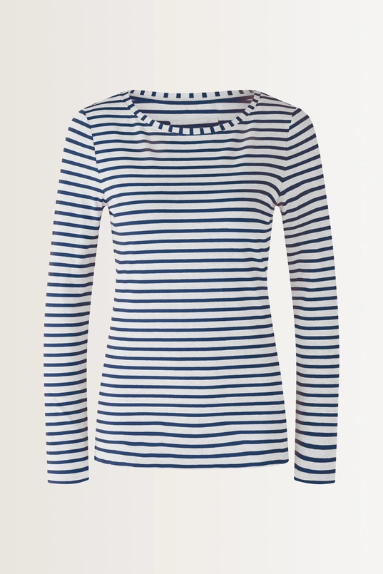 Gestreept longsleeve shirt Sumiko OUI
