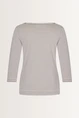 Gestreept t-shirt met metallic accenten