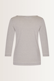 Gestreept t-shirt met metallic accenten