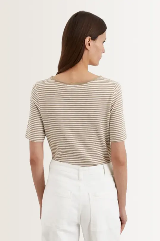Gestreept T-shirt ronde hals Marc O'Polo
