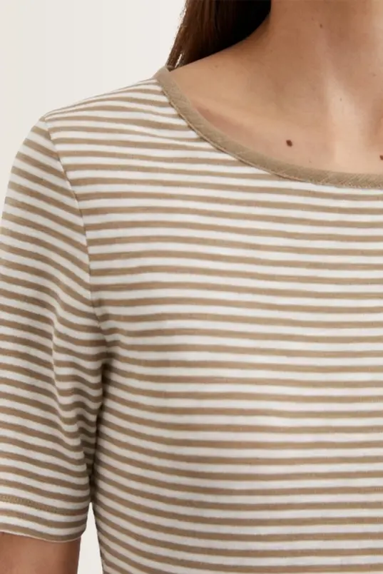 Gestreept T-shirt ronde hals Marc O'Polo