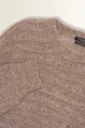 Gestreepte alpacatrui met lurex
