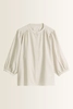 Gestreepte blouse met A-lijn Marc O'Polo