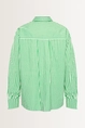 Gestreepte blouse met afneembare stropdas