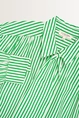 Gestreepte blouse met afneembare stropdas