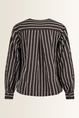 Gestreepte blouse met borstzakken