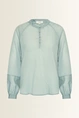 Gestreepte blouse met raglanmouwen