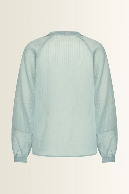 Gestreepte blouse met raglanmouwen