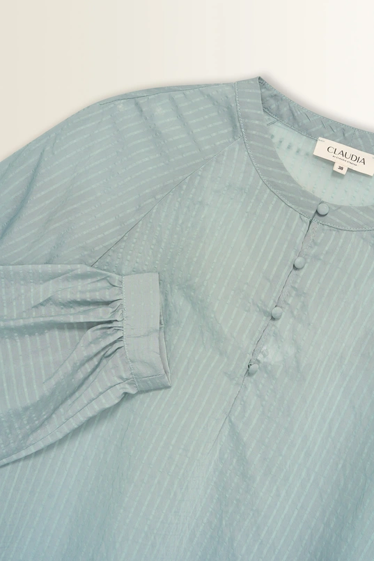 Gestreepte blouse met raglanmouwen
