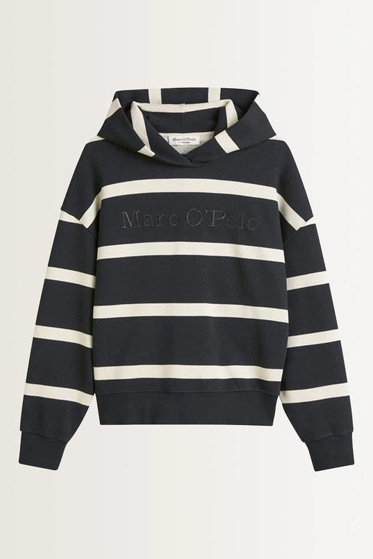 Gestreepte hoodie Marc O'Polo