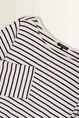 Gestreepte jersey sweater