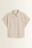 Gestreepte katoenen blouse Marc O'Polo