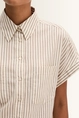 Gestreepte katoenen blouse Marc O'Polo