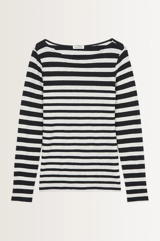 Gestreepte longsleeve Marc O'Polo