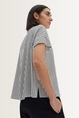 Gestreepte overhemdblouse Zavina Someday