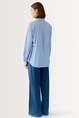 Gestreepte oversized blouse OUI