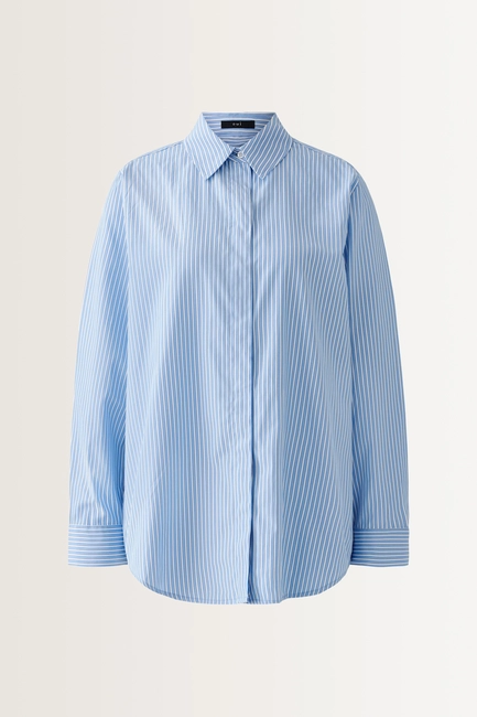 Gestreepte oversized blouse OUI