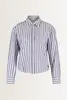 Gestreepte Oxford-blouse Max Mara Weekend