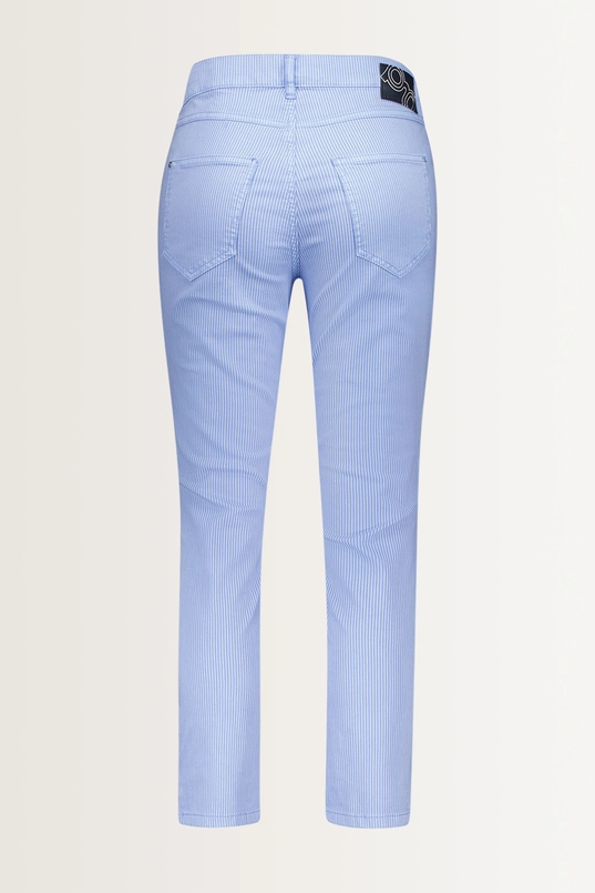 Gestreepte slim fit broek ZURI128 Gardeur