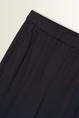 Gestreepte wide-leg broek met elastische taille