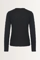 Gestructureerde top in stretch-jersey