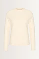 Gestructureerde top in stretch-jersey