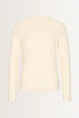 Gestructureerde top in stretch-jersey