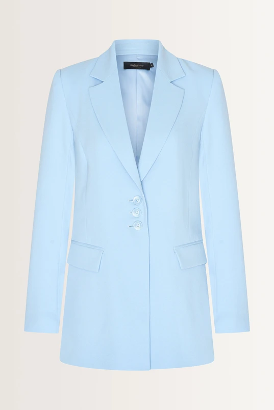 Getailleerde blazer met klassieke revers
