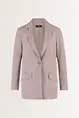 Getailleerde blazer single breasted