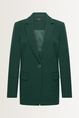 Getailleerde blazer van coolwool