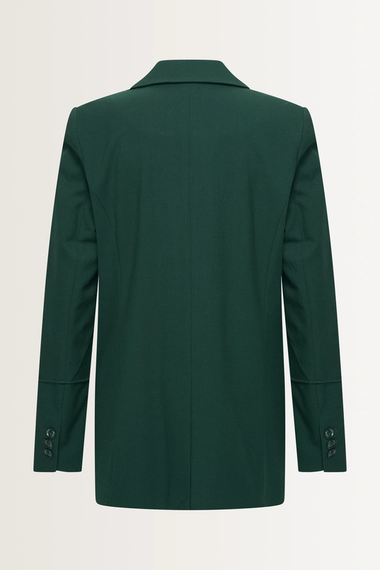 Getailleerde blazer van coolwool