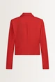 Getailleerde cropped blazer
