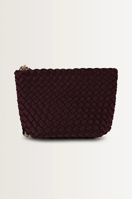 Gevlochten pouch met charm