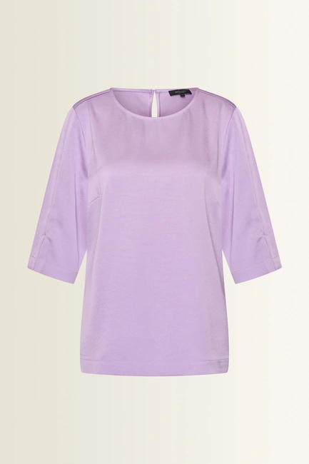 Geweven blouse met subtiele glans
