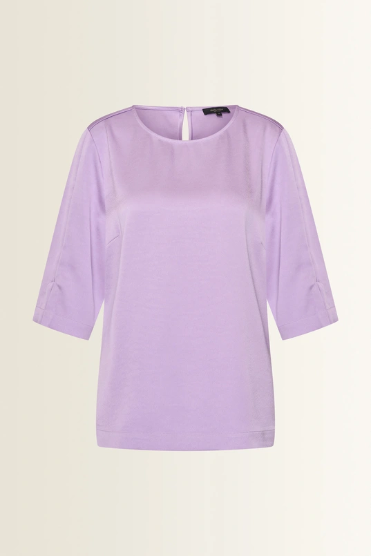 Geweven blouse met subtiele glans