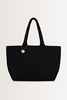 Geweven shopper