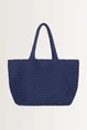 Geweven shopper