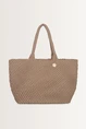 Geweven shopper