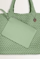 Geweven shopper