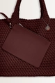 Geweven shopper