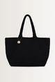 Geweven shopper