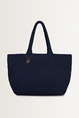 Geweven shopper