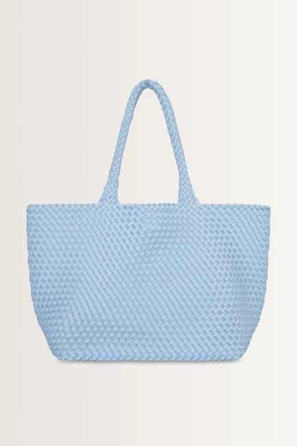 Geweven shopper