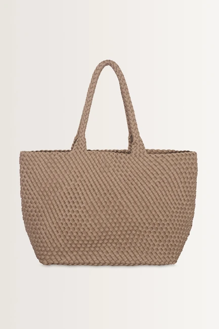 Geweven shopper