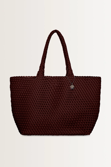 Geweven shopper