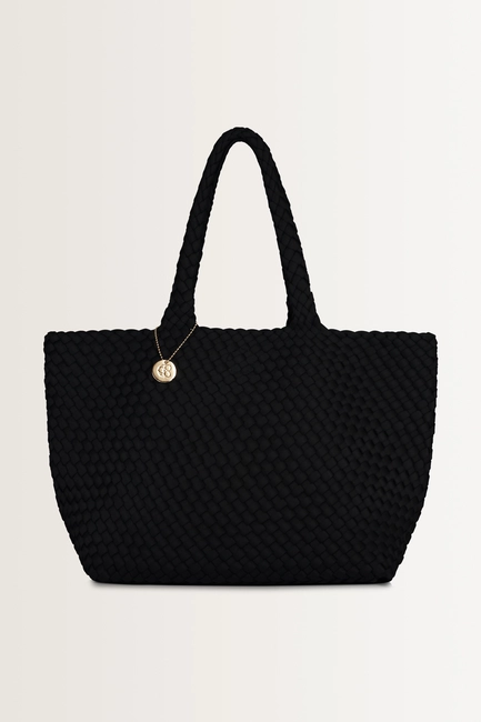 Geweven shopper