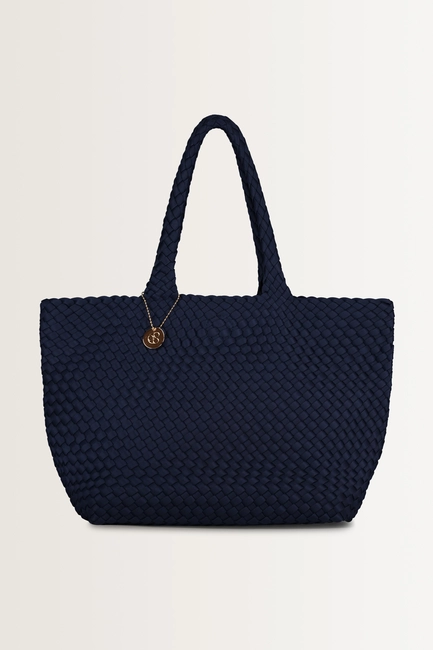 Geweven shopper