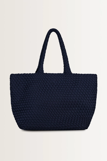 Geweven shopper